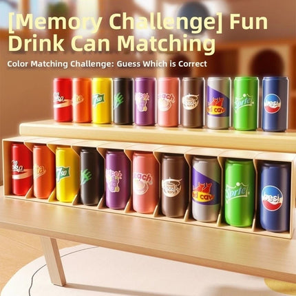2-Player Duel Board Game: Drink Matching & Bottle Color Guess, 20PCS