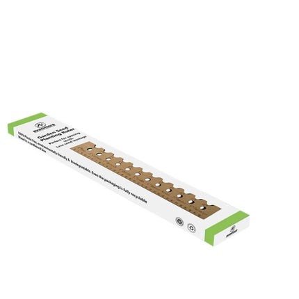 Wooden Planting Ruler & Sowing Spacer – Garden Line Tool for Veg Seeds