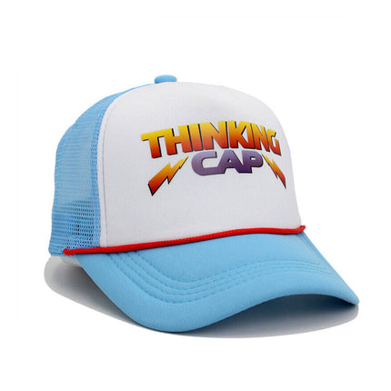 Baseball Cap Sunshade Letter Print Thinking Cap for Sun Protection