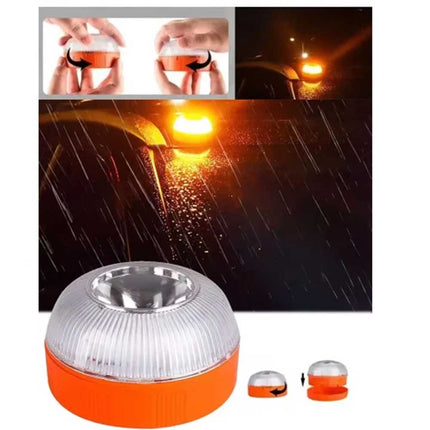 V16 Magnetic Strobe Light - Super Bright, Ultra-Strong Magnet for Emergency & Vehicle Safety