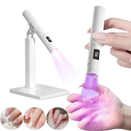Mini UV LED Nail Lamp Portable Gel Polish Curing Dryer Light