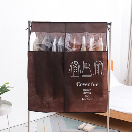 Clear Clothes Rail Cover Hanging Garment Rack Storage Protector for Coats