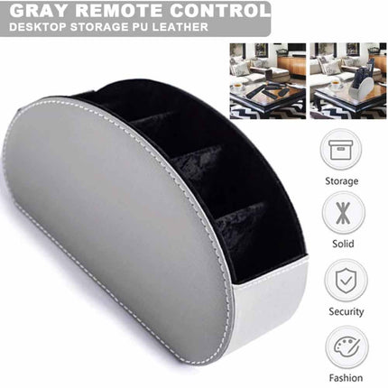 5-Grid TV Remote Holder Desktop Organizer Storage Box