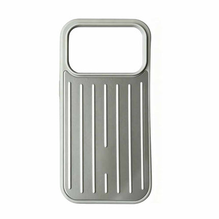 2026 New Silver Aluminum Phone Case for iPhone 17 Pro