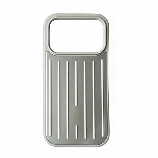 2026 New Silver Aluminum Phone Case for iPhone 17 Pro