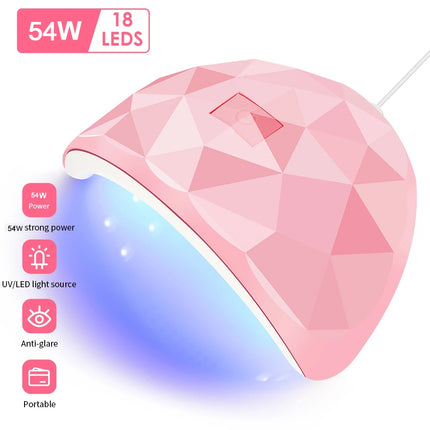88W LED UV Nail Lamp Dryer Curing Light for Gel Acrylic Professional Spa Tool