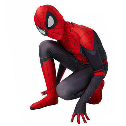 Kids Boys Spider-Man Far From Home Zentai Cosplay Costume Suit