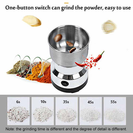 Electric Coffee Grinder for Beans Nuts & Spices with AU Plug Blender