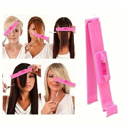 Professional Bang Hair Trim DIY Clip Comb Fringe Cutting Tool Set