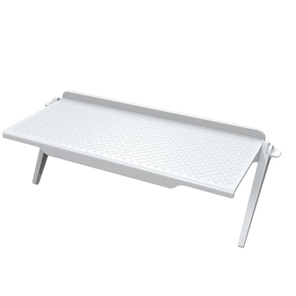 30CM Adjustable TV Computer Rack, Top Shelf Multifunction Storage