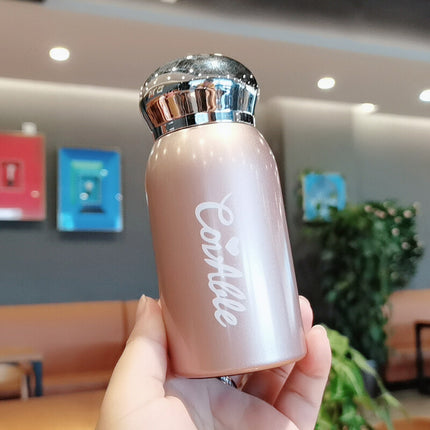 220ml Mini Vacuum Flask Stainless Steel Insulated Water Bottle