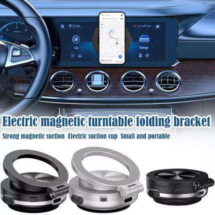 Car Magnetic Vacuum Suction Phone Mount, Strong Dashboard Holder
