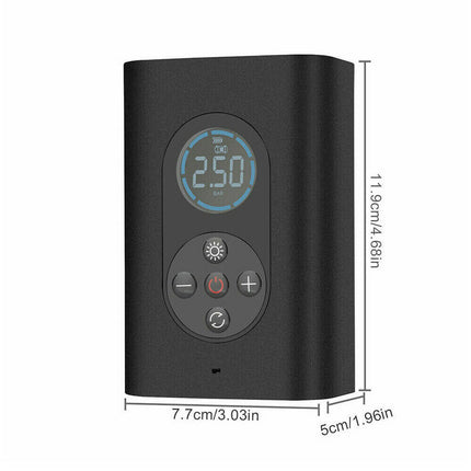 Cordless Air Pump - Portable Electric Tire Inflator for Car Tires, Bicycle, Motorcycle, Ball