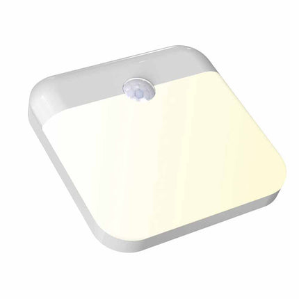 USB Rechargeable PIR Motion Sensor Night Light Bi-Colour Magnetic for Bathroom