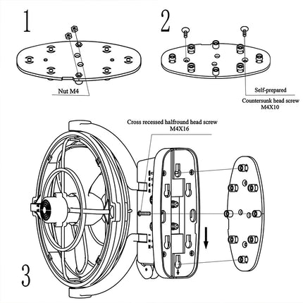 12V/24V Dual Voltage Ventilation Fan with Remote & Timer - for Caravan, Camper, Trailer - White
