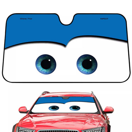 Cartoon Eye Sun Shade for SUV Front Windshield Auto Visor Cover
