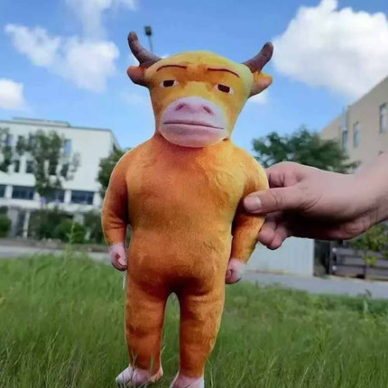 30cm Interactive Sound Cow Plush Toy Soft Stuffed Animal for Display