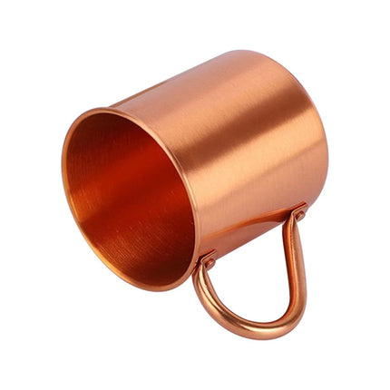 450ML Pure Copper Mug for Mule, Coffee, Beer, Cocktail – Camping Gold