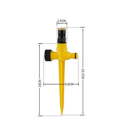 Adjustable Garden Watering Kit with Spike & Mist Nozzles for Lawn & Plants