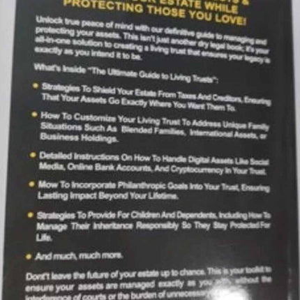 The Only Living Trusts Book You'll Ever Need Paperback 2025/2026 Edition