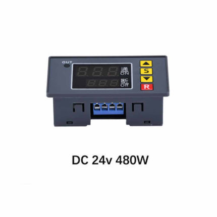 DC 12V 24V Digital Adjustable Cycle Timer Delay Relay Control Switch