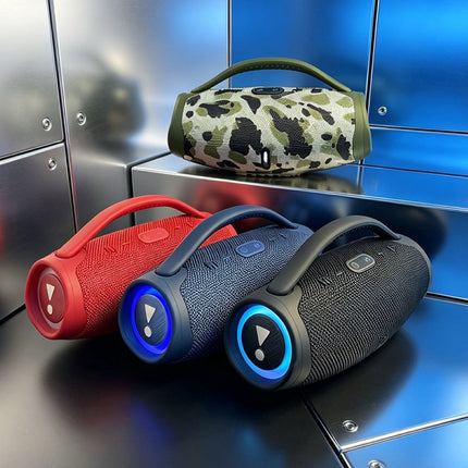 Portable Handheld Outdoor Subwoofer, Wireless Bluetooth Speaker with Deep Bass