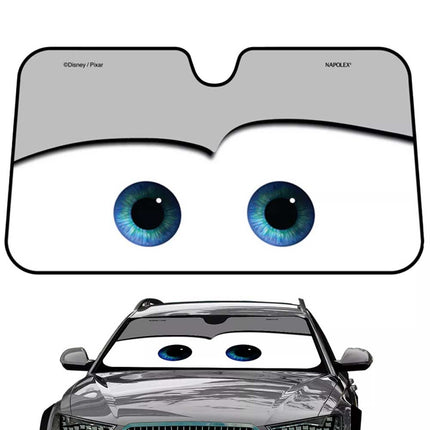 Cartoon Eye Sun Shade for SUV Front Windshield Auto Visor Cover