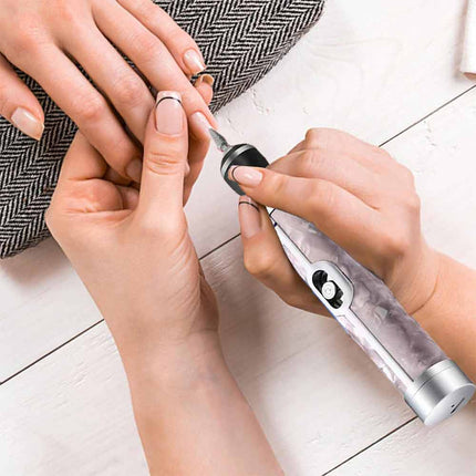 Cordless 4-Speed Nail Grinder for Thick Human Toenails