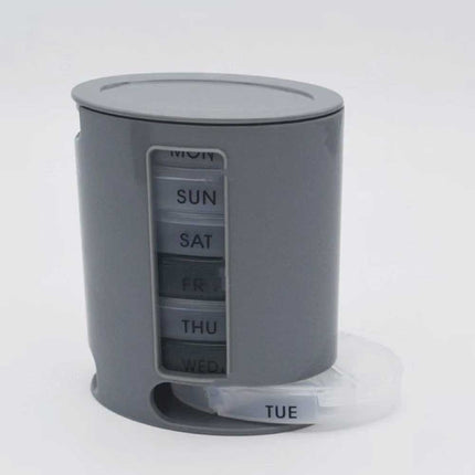 7-Day Weekly Pill Organizer Daily Tablet Medicine Storage Dispenser Box