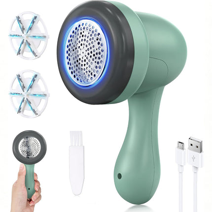 Portable Electric Lint Remover – USB Fabric Fuzz Shaver for Clothes & Debobbler