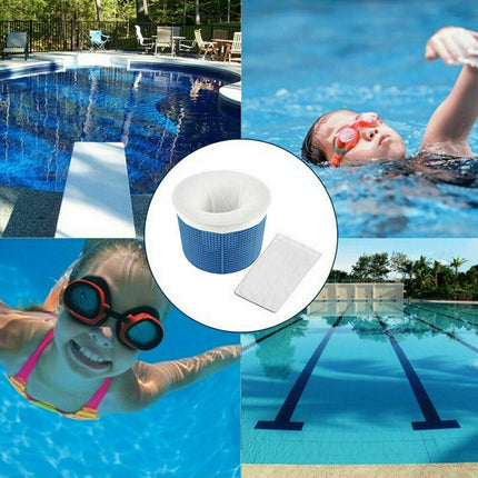 30/40/60 Pack Pool Skimmer Basket Screen Socks Fine Mesh Filter Savers