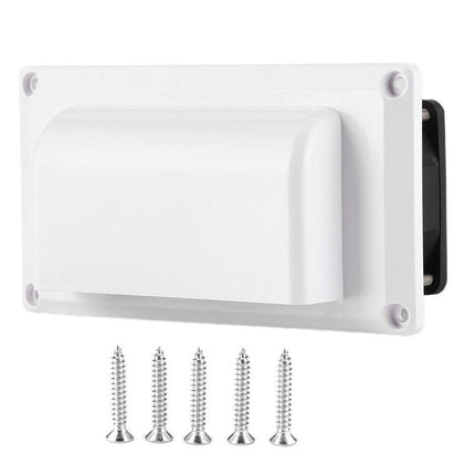 12V 15W RV Side Vent Fan | Powered Roof Ventilation Exhaust Fan for Motorhome, Caravan, Camper Trailer