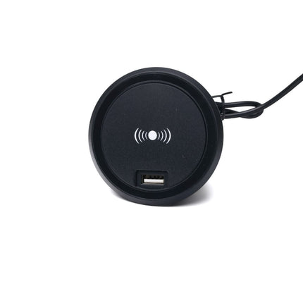12V Wireless Fast Charger for Caravan, Motorhome, RV & Boat - 15W Qi Charging Pad with USB Ports | Car Accessories