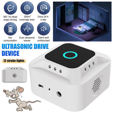Ultrasonic Pest Repeller Plug In – Deter Mice, Rats, Squirrels & Insects