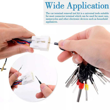 70-Piece Terminal Pin Removal Tool Kit | Automotive Connector Extractor & Ejector Pin Set for Electrical Repairs