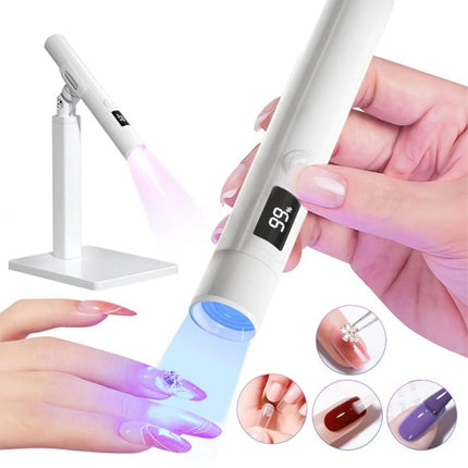 Mini UV LED Nail Lamp Portable Gel Polish Curing Dryer Light
