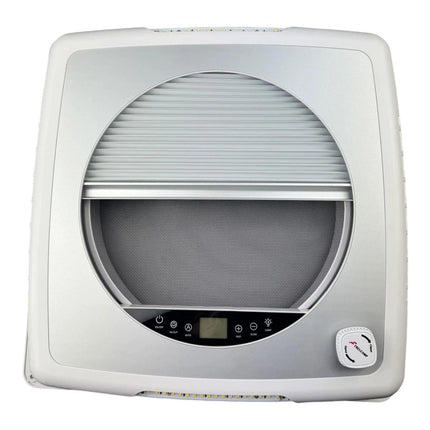 355mm Roof Hatch Skylight with Built-in Fan & Remote Control White Lid