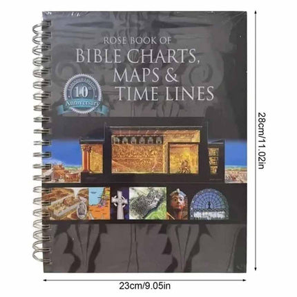Rose Book of Bible Charts Maps & Timelines Full-Color Bible Reference