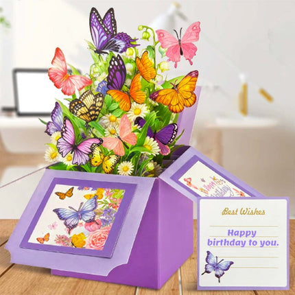 3D Pop Up Birthday Card for Her – Mum, Daughter, Wife, Niece