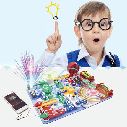 DIY Electronics Discovery Blocks Kit for Kids Science Toy