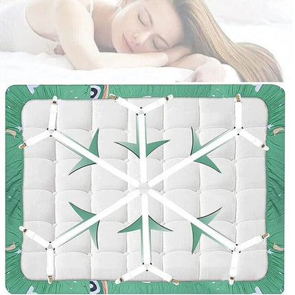 Mattress Sheet Clips Holders Fasteners Grippers Straps Suspender Fitted