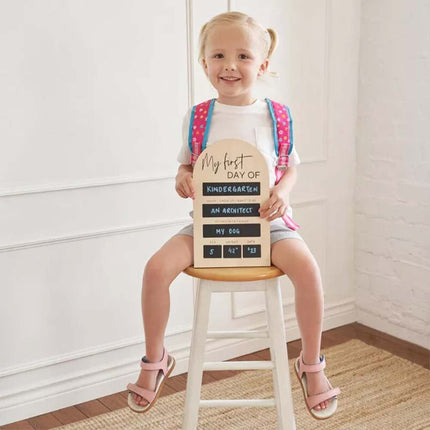 My First Day of School Photo Board Sign Chalkboard for Back to School
