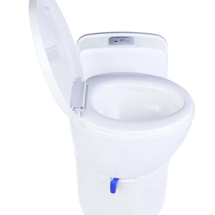 3J-W5000 RV Toilet: Compact 17.2L Tank with Rotating Bowl for Space Saving & Easy Cleaning