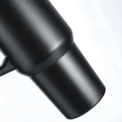40 oz Insulated Stainless Steel Tumbler with Straw Lid - Leak-Proof Vacuum Flask for Hot & Cold Beverages