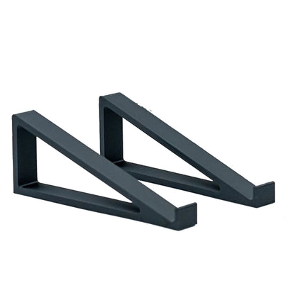 1 Pair Raised Keyboard Angle Riser Portable Monitor Holder Black