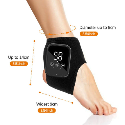 Multifunctional Foot Massager with Vibration & Infrared Heat, 3 Modes for Pain Relief