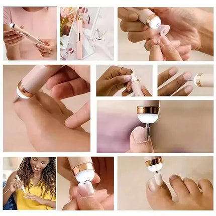 Portable USB Electric Nail Drill Set for Manicure Pedicure