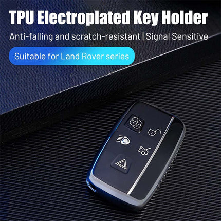 Compatible Land Rover Range Rover Sport Evoque Jaguar Key Fob Shell Cover + Keyring