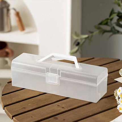 Portable Multipurpose Storage Box for Bread Cake Food & Stationery Packaging
