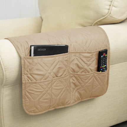 6-Pocket Sofa Arm Rest Organizer Holder for Remote, Chair & Couch